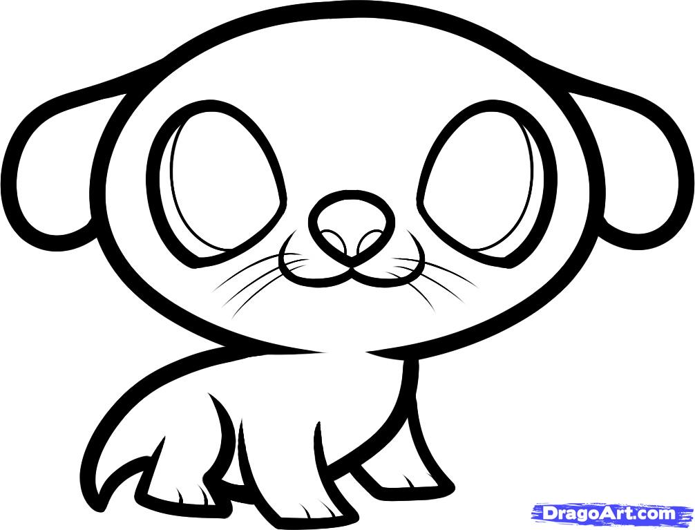 Como desenhar uma lontra marinha passo a passo para crianças from Otter
