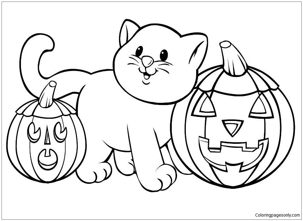 Halloween 2017 Coloring Pages
