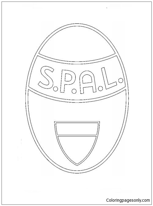 SPAL Kleurplaat