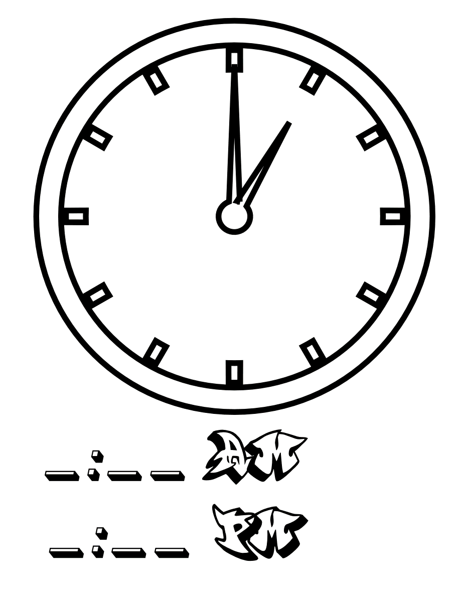 Download Steampunk Wall Clock Coloring Page - Free Coloring Pages Online