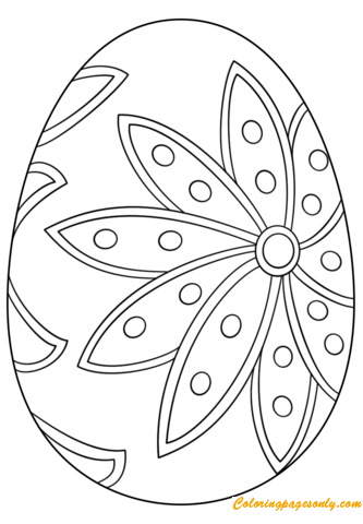 Coloring Pages Easter Eggs To Decorate : Printable Easter Egg Coloring Pages at GetColorings.com ... : Turn the egg around so that both sides get color.