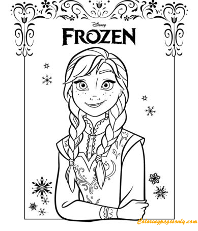 Anna do filme Frozen from Anna