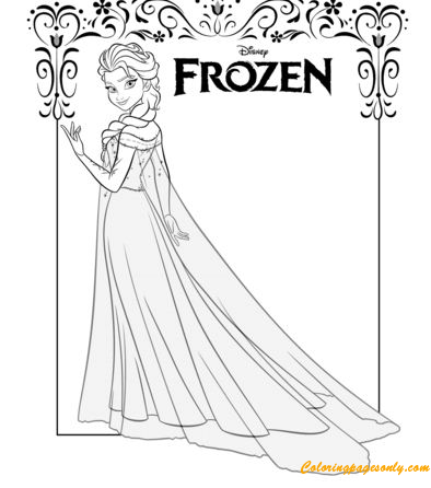 Elsa uit Frozen van Elsa