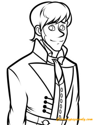 Hans Coloring Pages