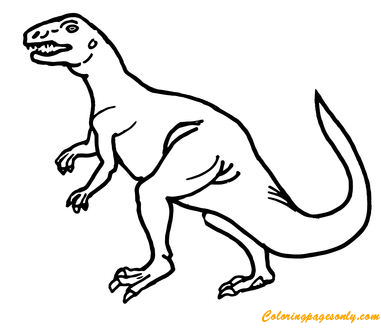 Teratosaurus Trias-Dinosaurier aus Misc. Dinosaurier