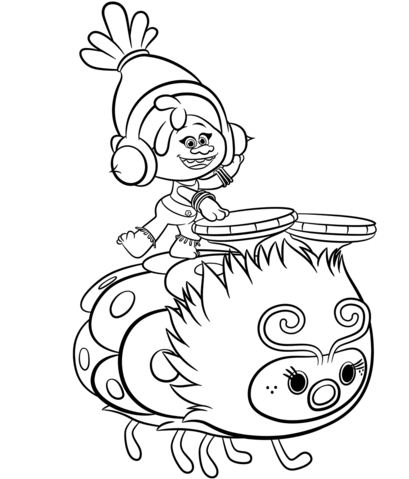 Trolls Coloring Pages - Coloring Pages For Kids And Adults