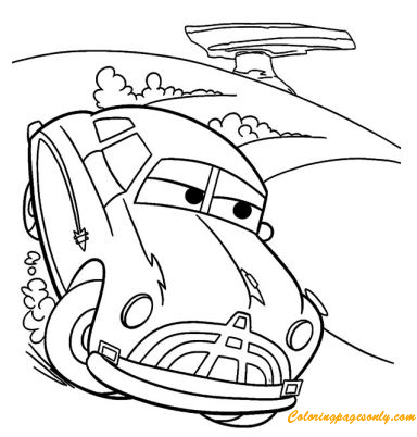 The Doc Hudson Coloring Pages