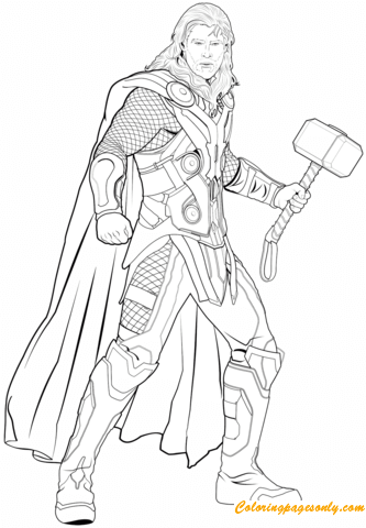 Thor de Vingadores de Vingadores