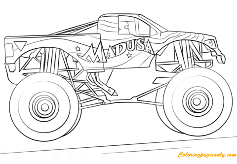 Монстр-трак Мадуса из Monster Truck