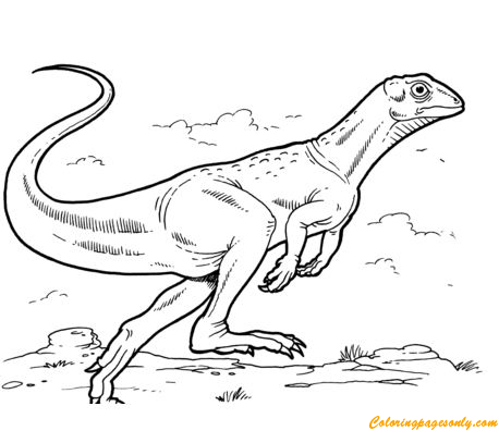 Lesothosaurus Coloring Pages
