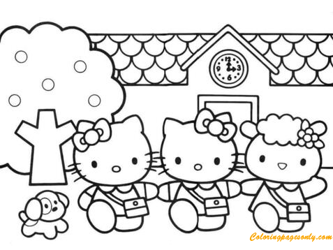 Hello Kitty 中的 Hello Kitty 朋友