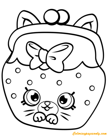 Petkins Cat Snout Shopkin da 4ª temporada de Shopkins