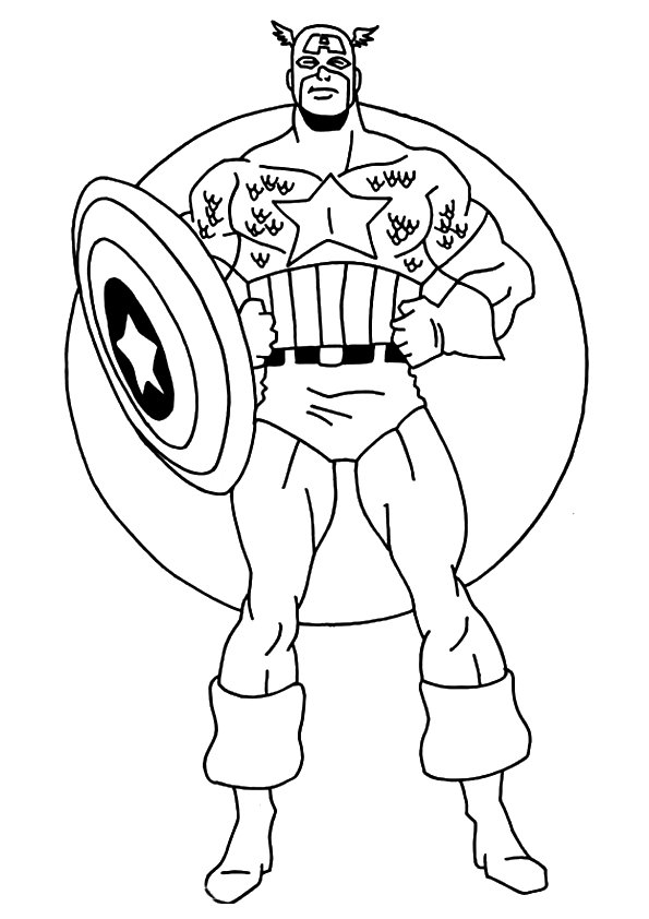 Scarlet Witch Avengers Coloring Page - Free Coloring Pages Online