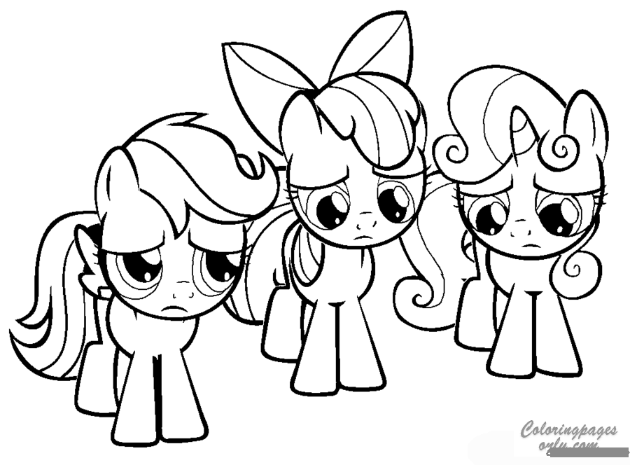 3 Little Rainbow Dash Coloring Pages Cartoons Coloring Pages Free Printable Coloring Pages Online