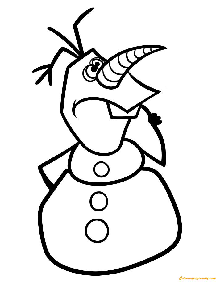 olaf coloring pages cartoons coloring pages coloring pages for kids