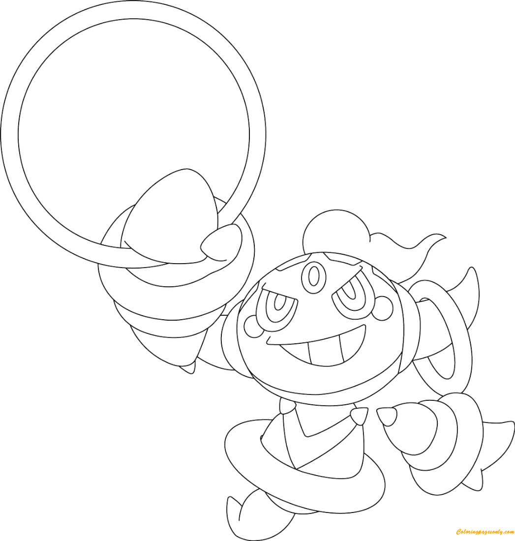 Hoopa Pokemon van Pokemon-personages