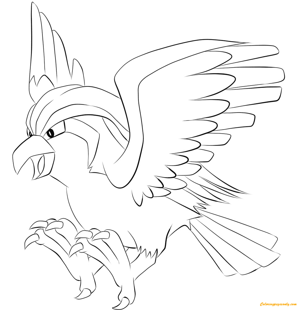 Pidgeot dai personaggi Pokemon