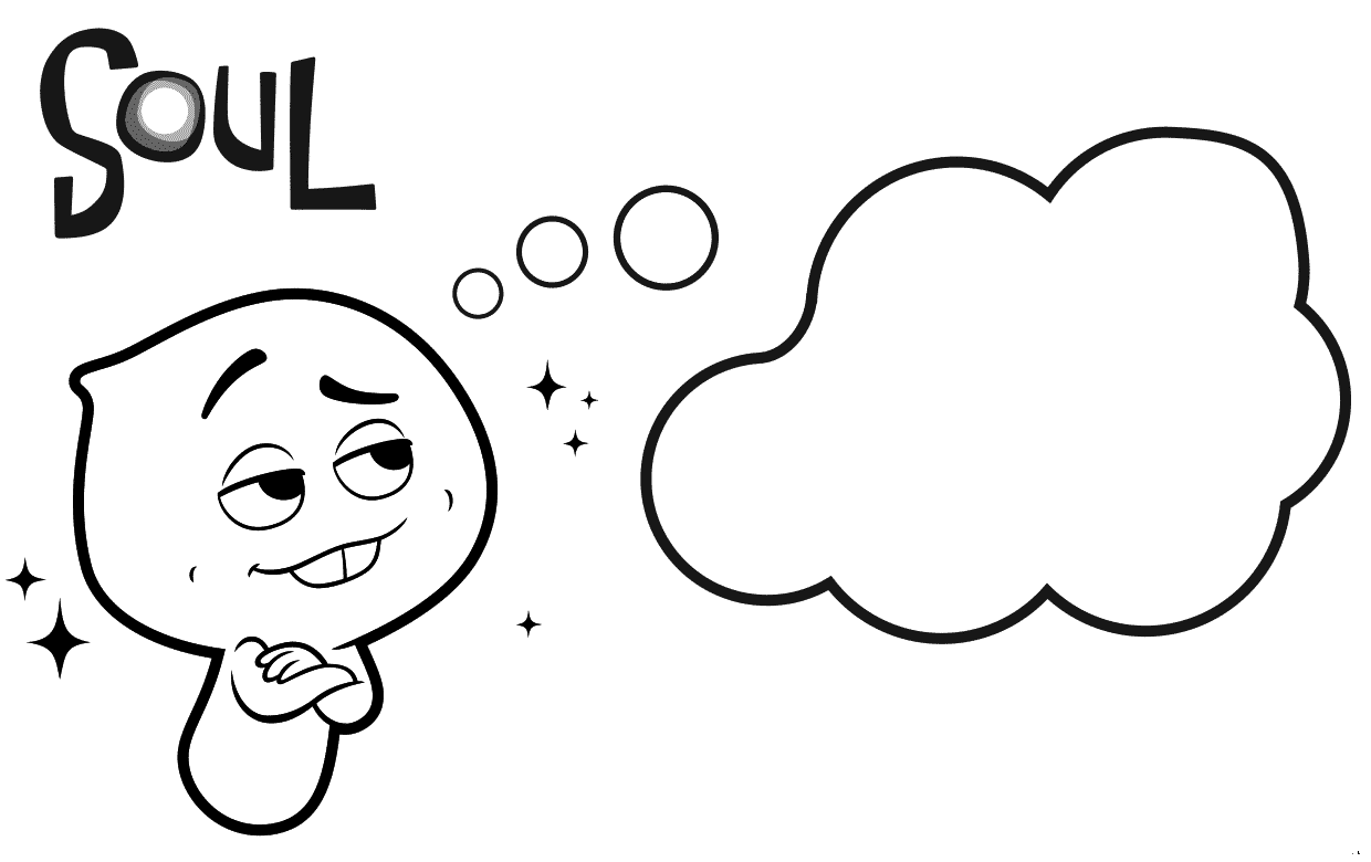 22 is thinking Coloring Pages