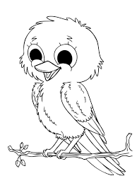 A Bird Coloring Pages