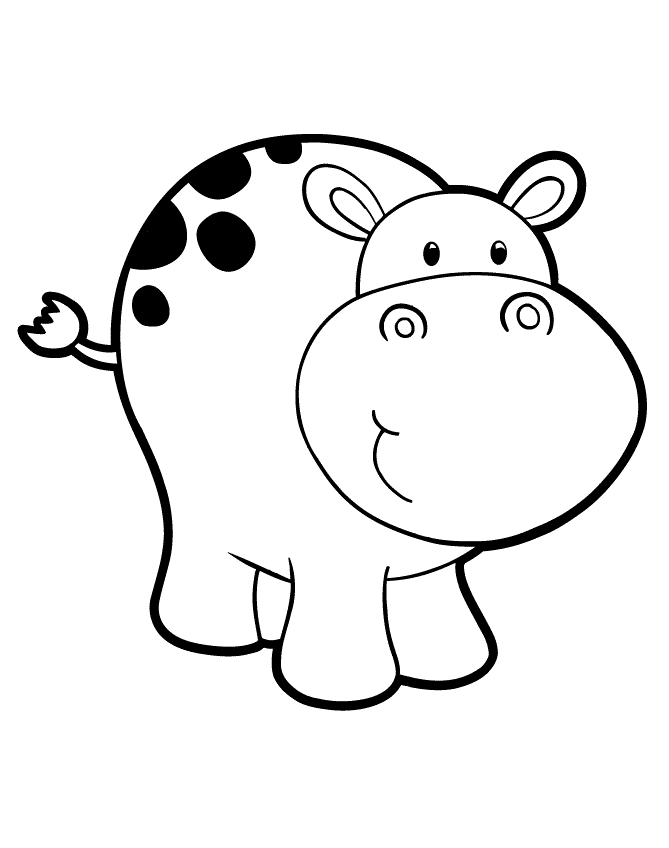 A calf Coloring Pages
