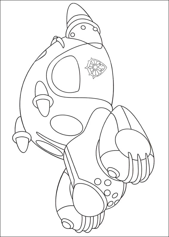 A car of Tenma Coloring Pages