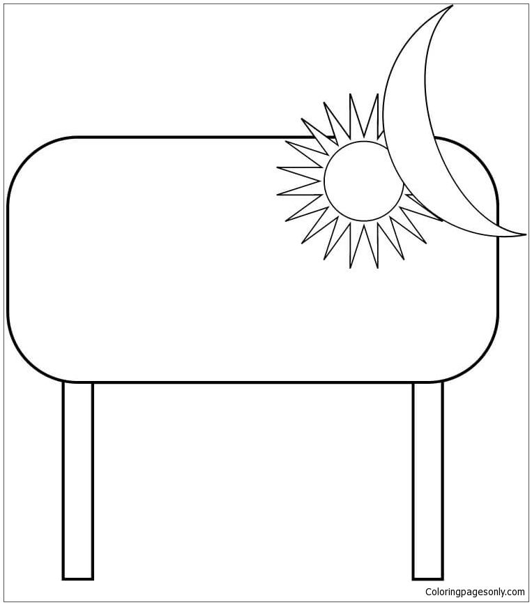 Abstract Big Board Coloring Pages