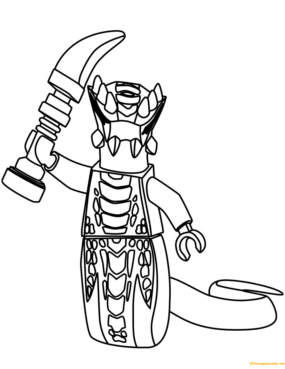 Download Acidicus from Lego Ninjago Coloring Pages - Toys and Dolls Coloring Pages - Free Printable ...