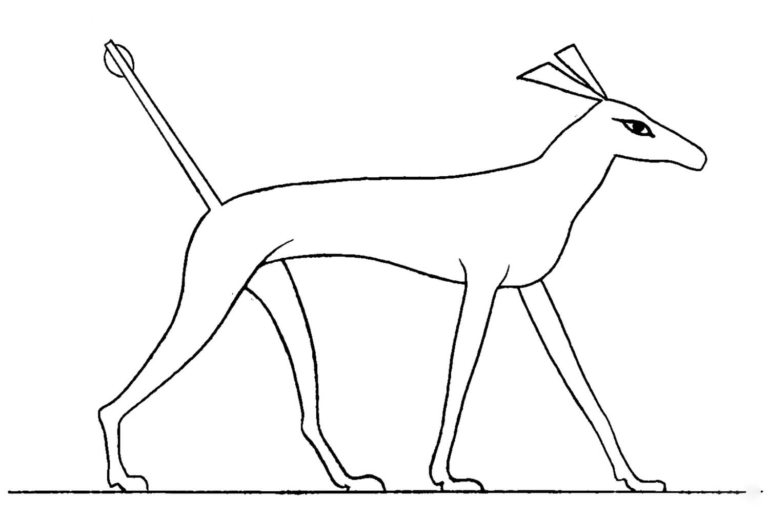Acient Egyptian 6 van Honden