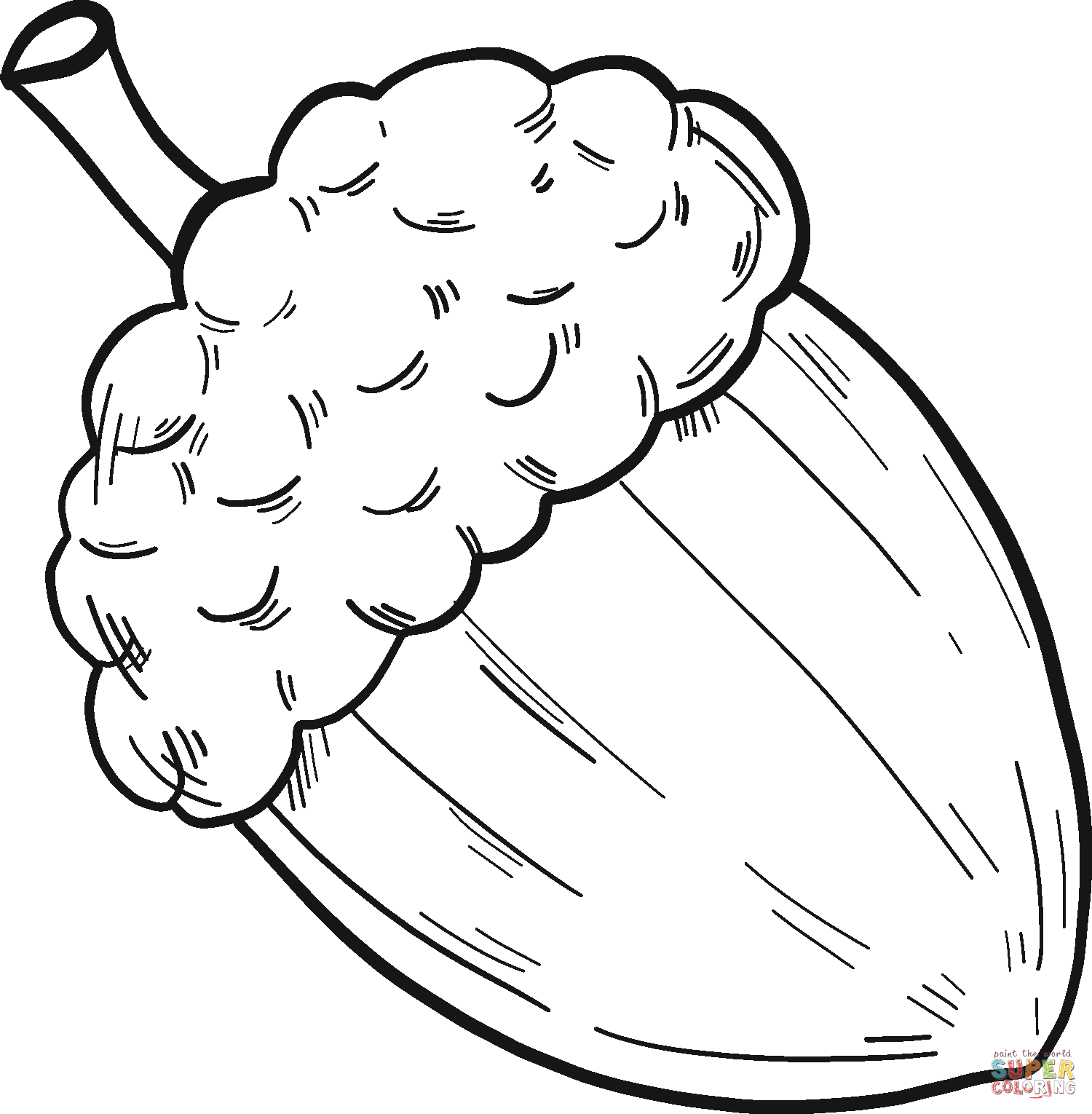 Acorn Coloring Pages   Fall Coloring Pages   Coloring Pages For ...