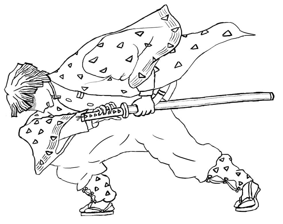 action zenitsu coloring pages demon slayer coloring pages coloring pages for kids and adults