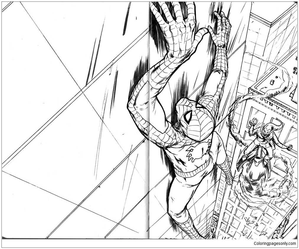 Amazing Spider Man 2 Coloring Pages