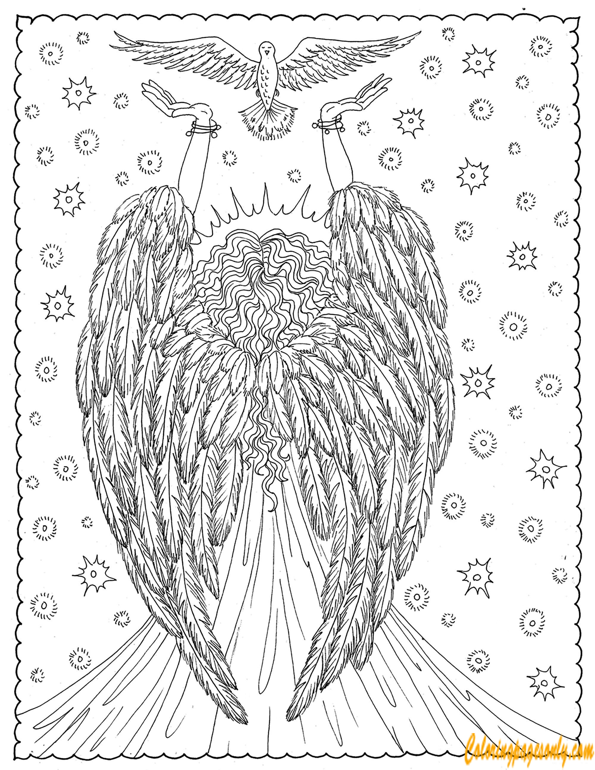 Angels Of Liberty Coloring Pages