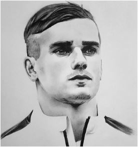 Antoine Griezmann-图像 2 Coloring Page