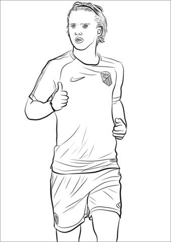 Antoine Griezmann-image 5 Coloring Pages