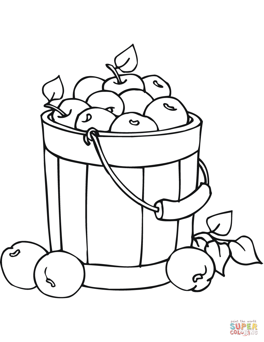 苹果桶里的苹果