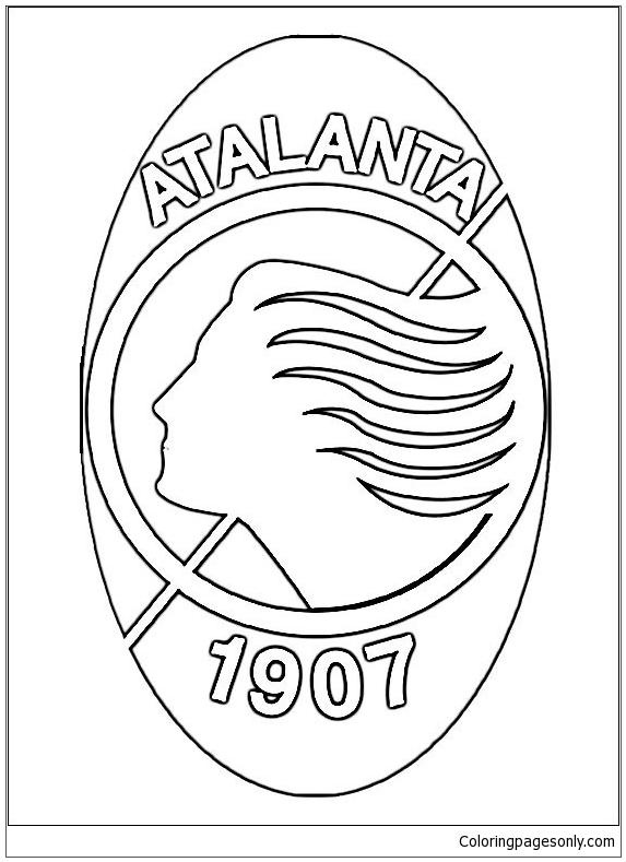 Atalanta B.C. Coloring Page