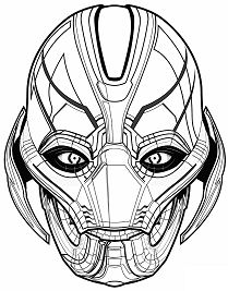 Avengers Ultron Coloring Pages