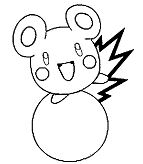Azurill from Pokemon Coloring Page