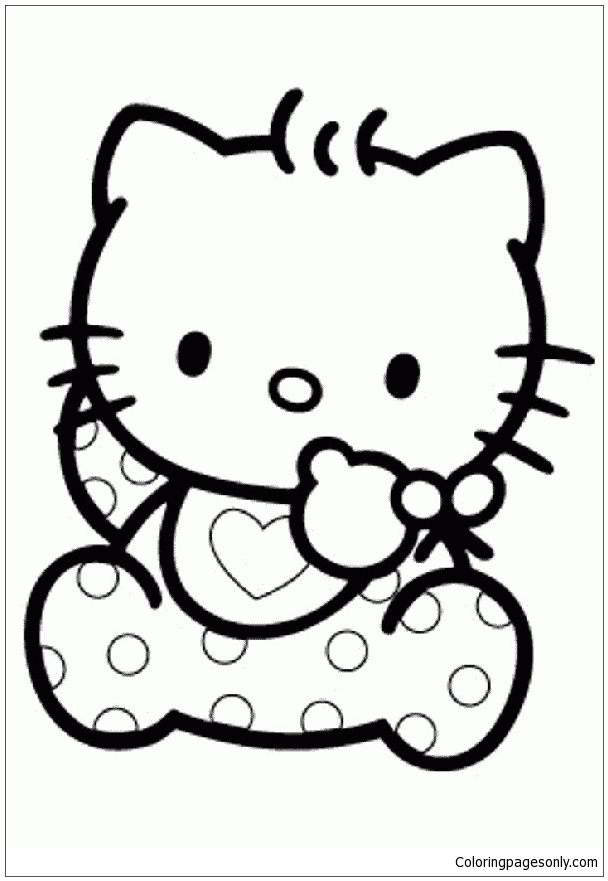 Baby Hello Kitty – image 4 Coloring Pages