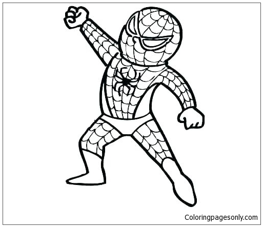 73 Spiderman Coloring Pages For Child Best