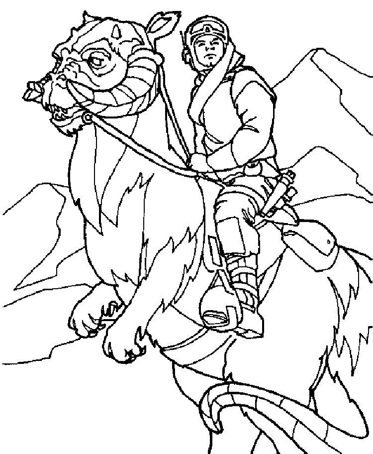 Baby Yoda Empire Coloring Pages