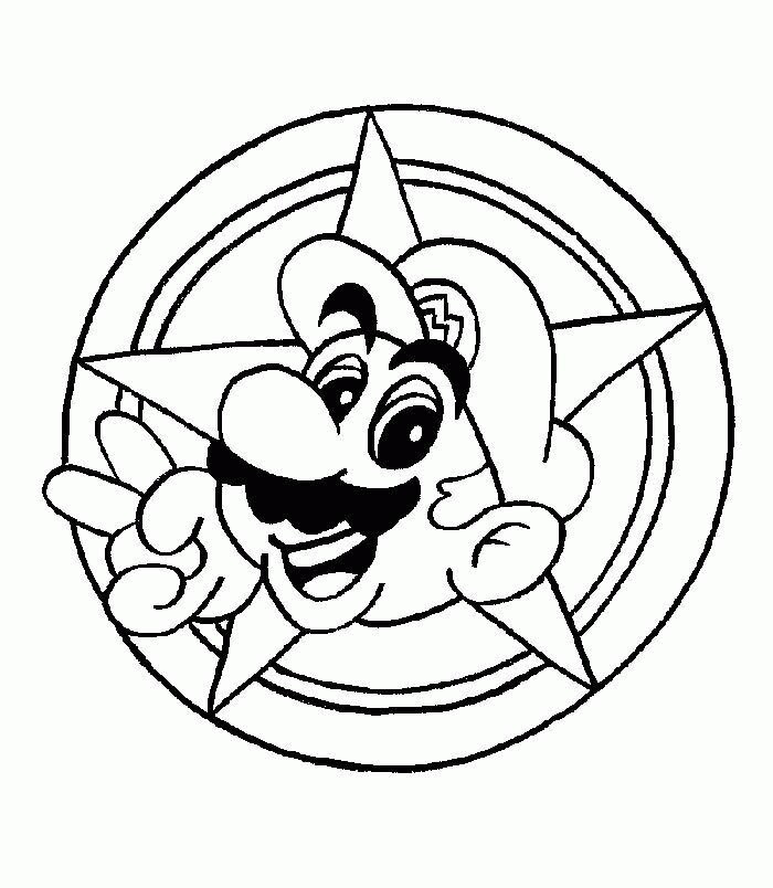 Badge Mario from Mario