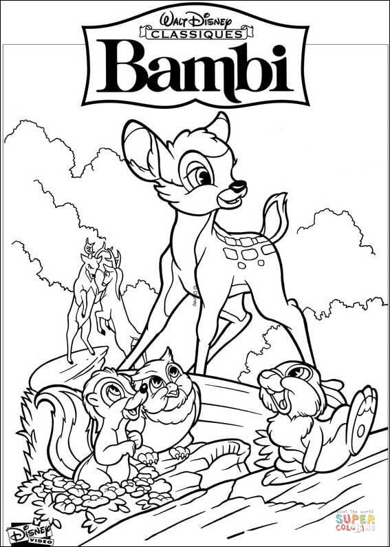 Bambi Walt Disney de Bambi de Bambi
