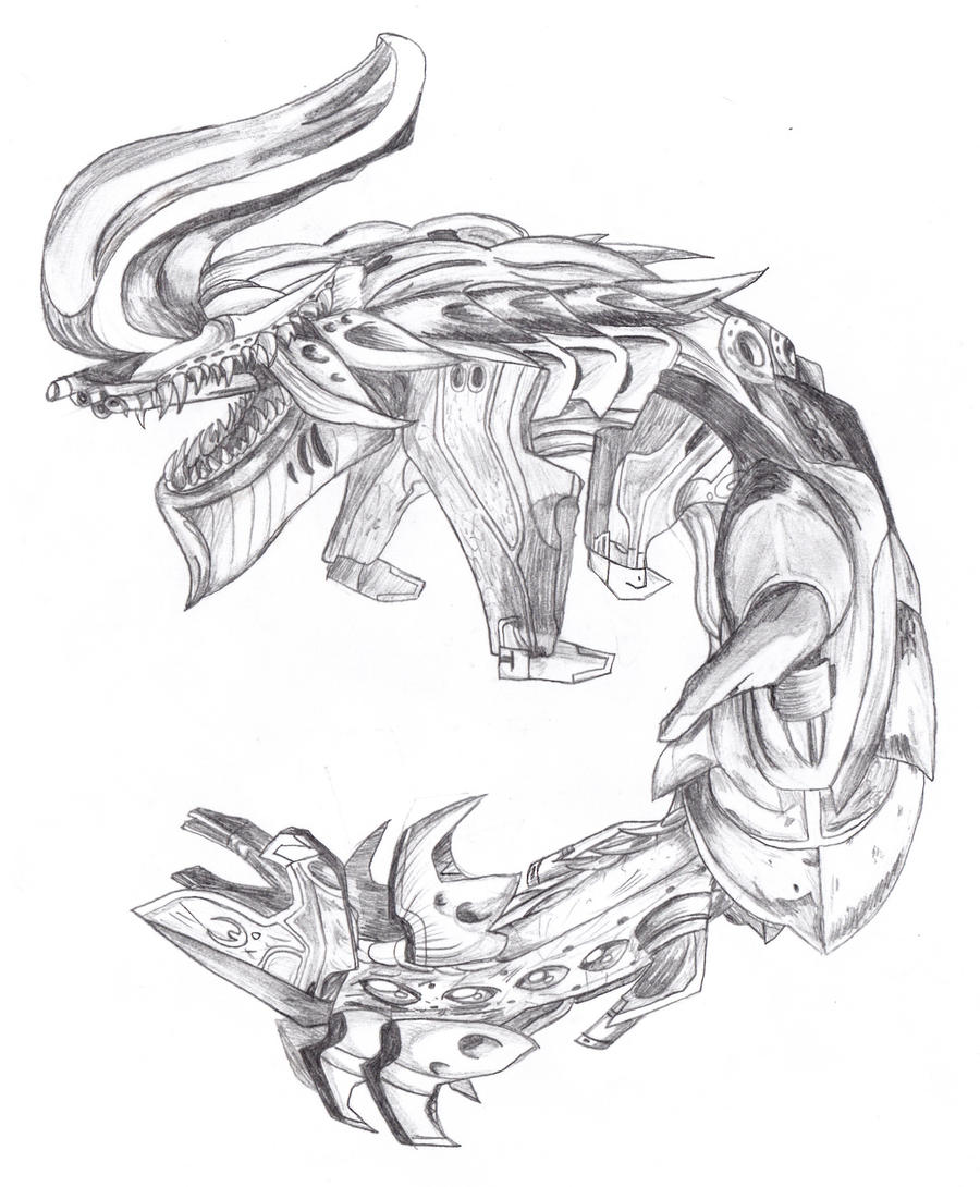 Banshee Dragon Coloring Pages