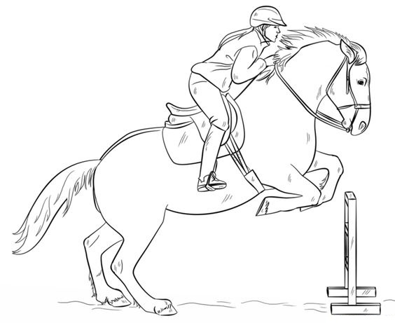 Barbie Pass Obstacles Coloring Page