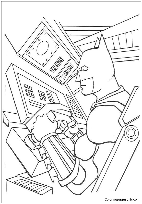 Batman 14 Coloring Pages - Batman Coloring Pages - Coloring Pages For