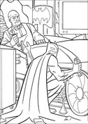 Batman And Alfred Pennyworth from Batman Coloring Pages