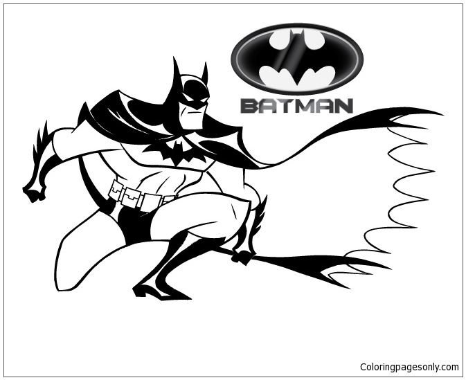 Download Batman Armored Coloring Pages - Cartoons Coloring Pages - Free Printable Coloring Pages Online