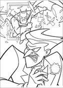 Batman and Joker from Batman Coloring Pages