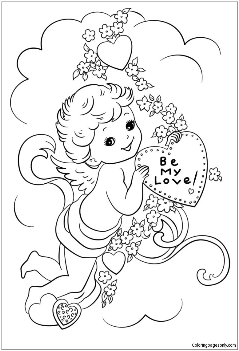 Be My Love Coloring Pages